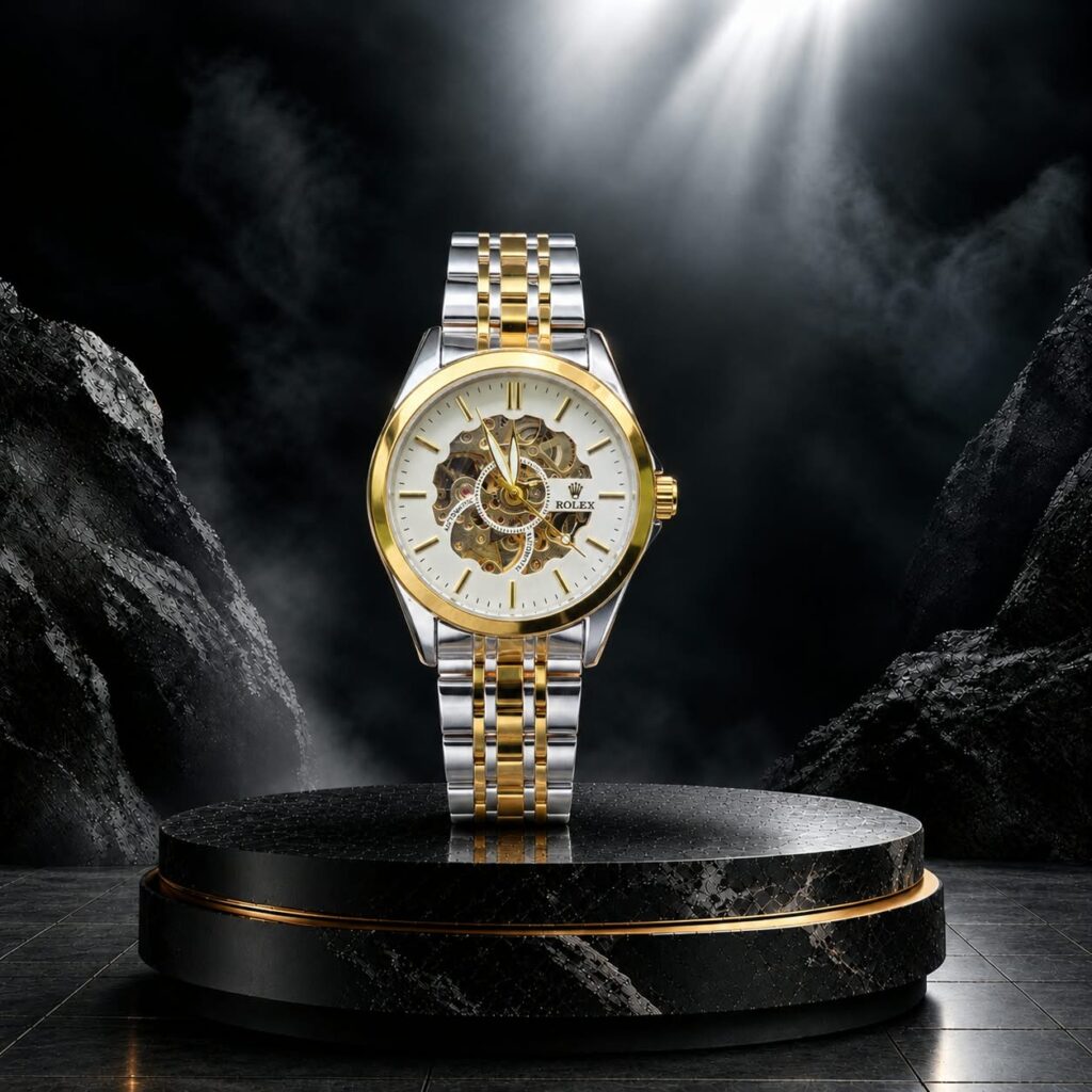 Premium Automatic Watch – Luxury Skeleton Design